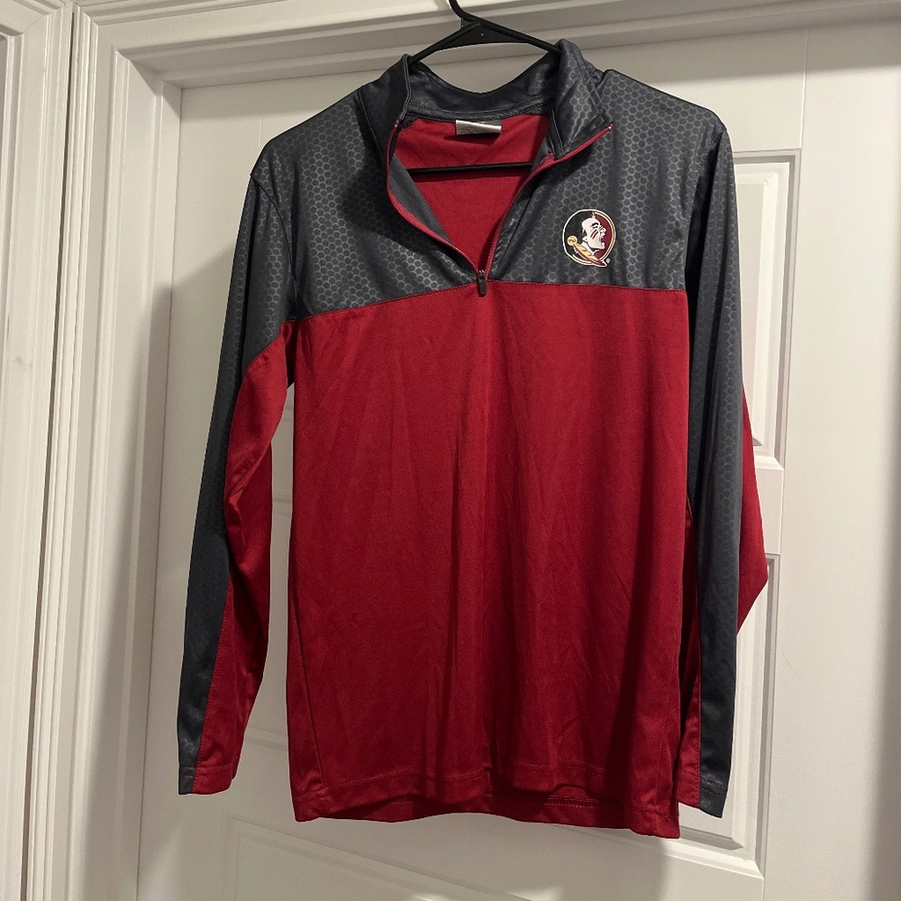 FSU Seminoles long sleeve dry fit jacket
